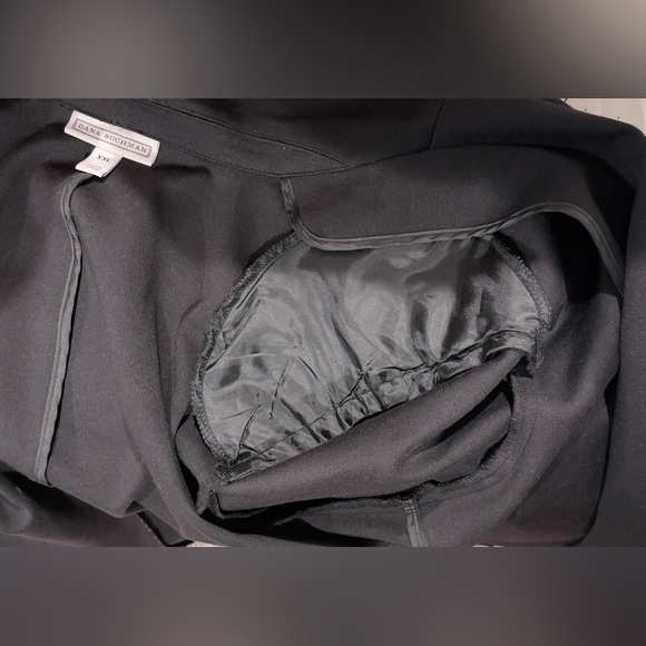 Dana Buchman Black Blazer with 3/4 Length Sleeves, Size XXL, Business Casual - Picture 7 of 8